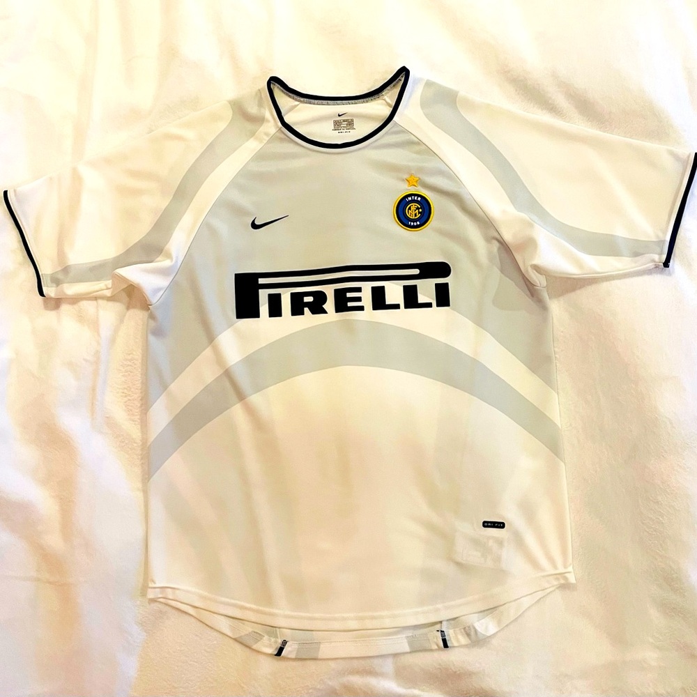 Inter Milan Pirelli soccer jersey